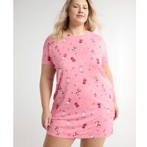 NWOT 2X/3X Women's Soft Latte Sleepshirt w/ Pockets